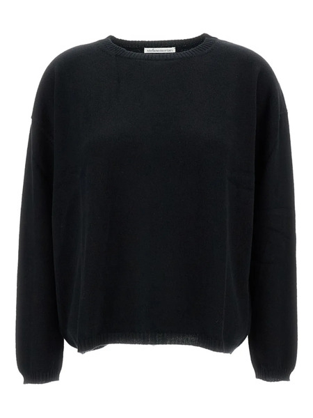  M.s.m. Round-neck Sweater - Blue 