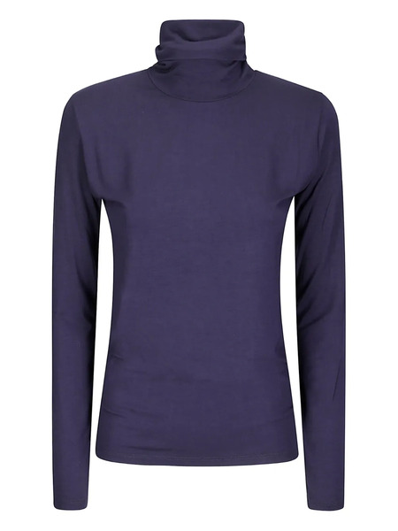  M.s.m. Turtleneck Long-sleeve Top - Blue 