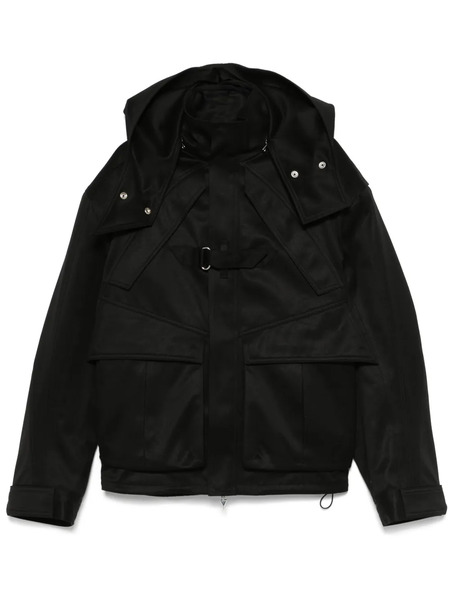  Mugler Cargo Jacket - Black 