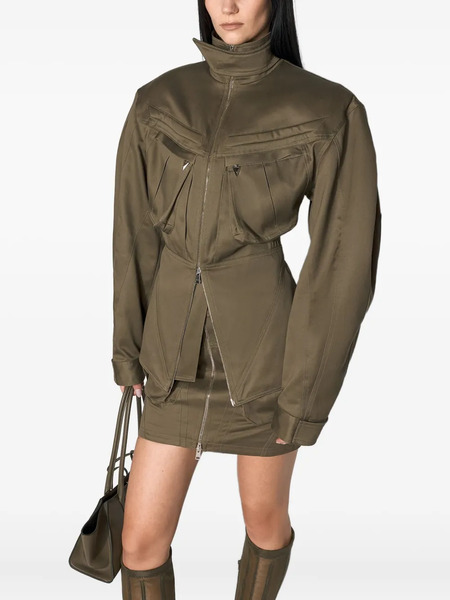  Mugler Cargo Jacket - Green 
