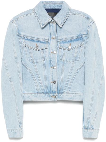  Mugler Denim Jacket - Blue 