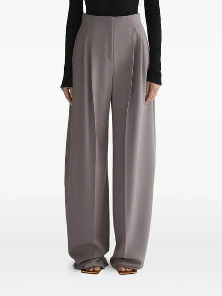  Mugler High-waisted Wide-leg Trousers - Grey 