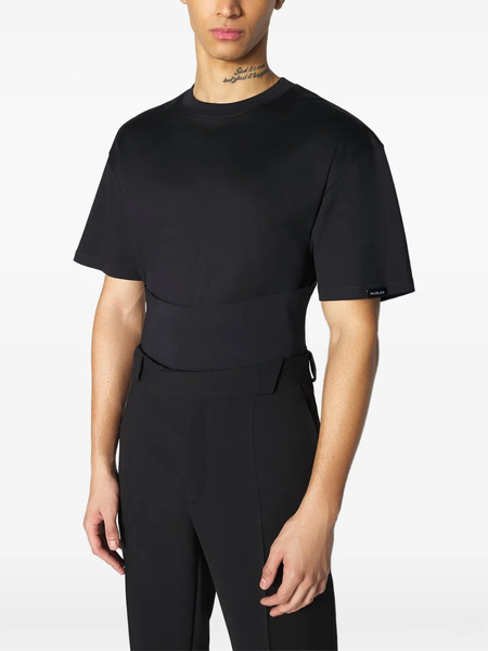  Mugler Panelled T-shirt - Black 