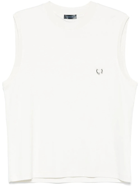  Mugler Piercing Vest - White 