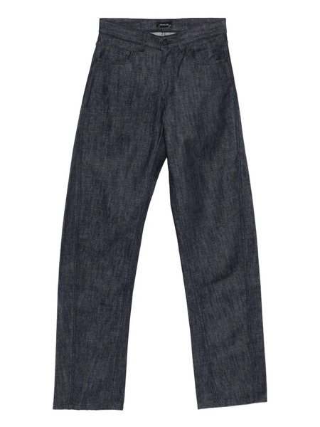  Mugler Straight-leg Jeans - Blue 