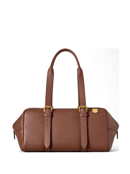  Mulberry Boston Buckled Shoulder Bag - Brown 