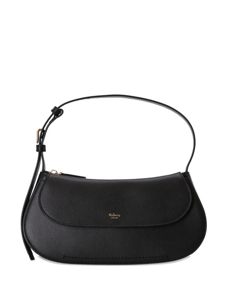  Mulberry Clovelly Curved Zip Shoulder Bag - Black 