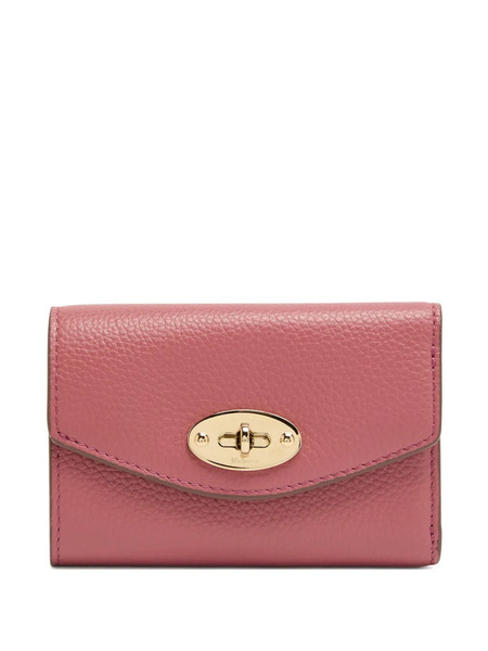  Mulberry Darley Turnlock Wallet - Pink 