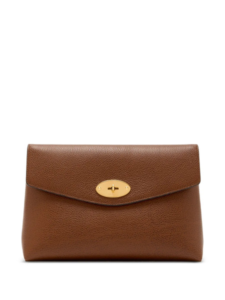  Mulberry Large Darley Cosmetic Pouch - Brown 