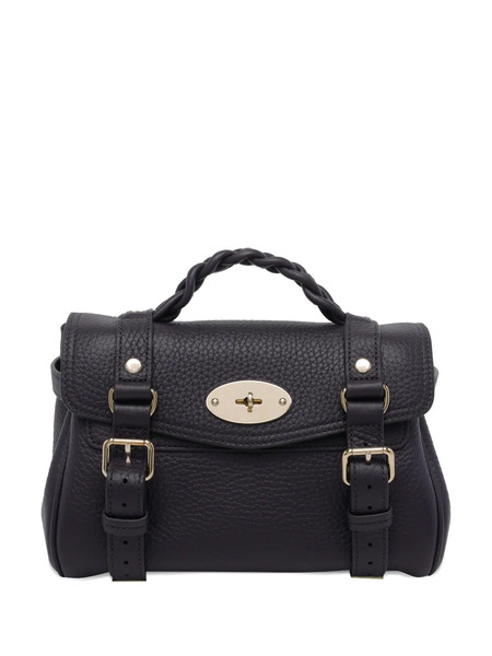  Mulberry Mini Alexa Braided-handle Tote Bag - Purple 
