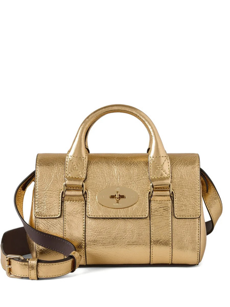  Mulberry Mini Bayswater Tote Bag - Gold 