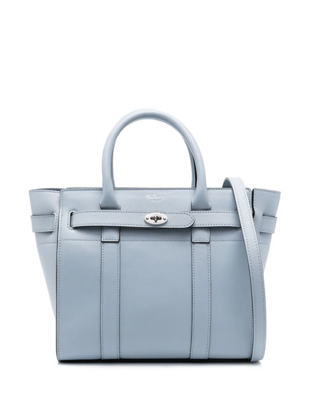  Mulberry Mini Bayswater Zipped Tote Bag - Blue 