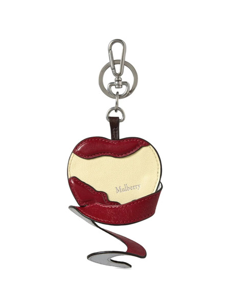  Mulberry Peeling Fruit Apple-charm Keyring - Neutrals 