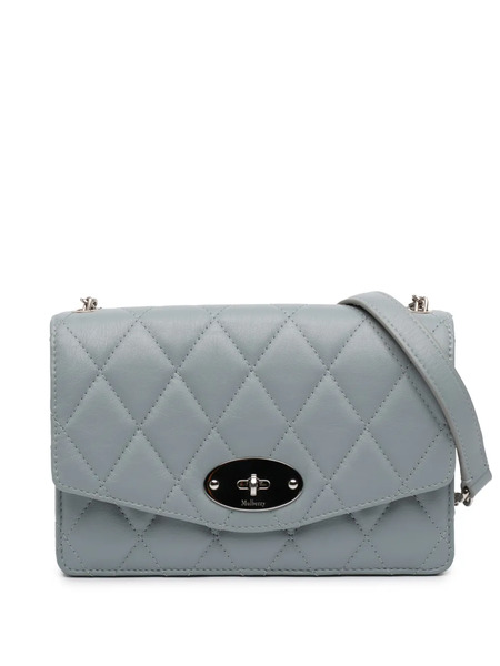  Mulberry Pre-owned 2015-2026 Small Quilted Leather Darley Crossbody Bag - Blue 