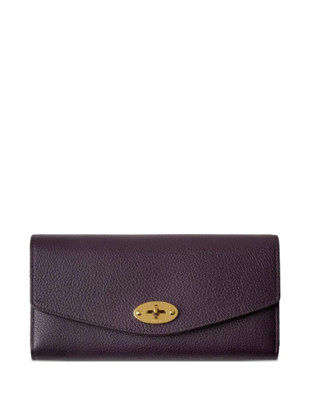  Mulberry Roxanne Turnlock Wallet - Purple 