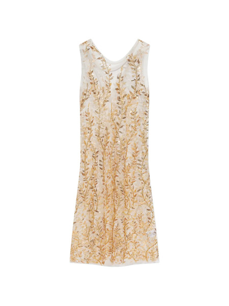  Munthe Barika Embellished Midi Dress - Neutrals 
