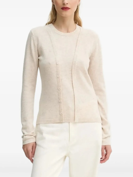  Munthe Layered Wool Sweater - Neutrals 