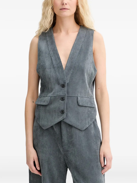  Munthe Lillian V-neck Vest - Grey 