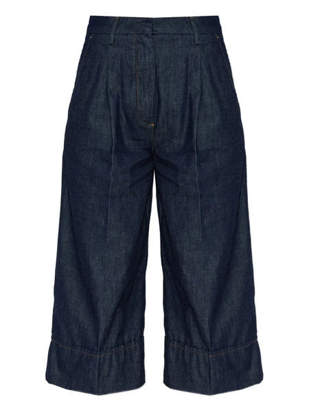  Munthe Pleat-detail Jeans - Blue 