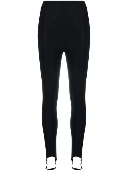  Murmur High-waisted Stirrup Leggings - Black 