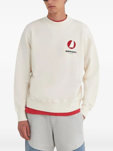  Murphy&nye Cotton Sweatshirt - Neutrals 