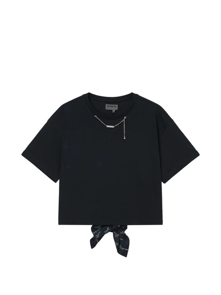  Musium Div. Chain-detail T-shirt - Black 