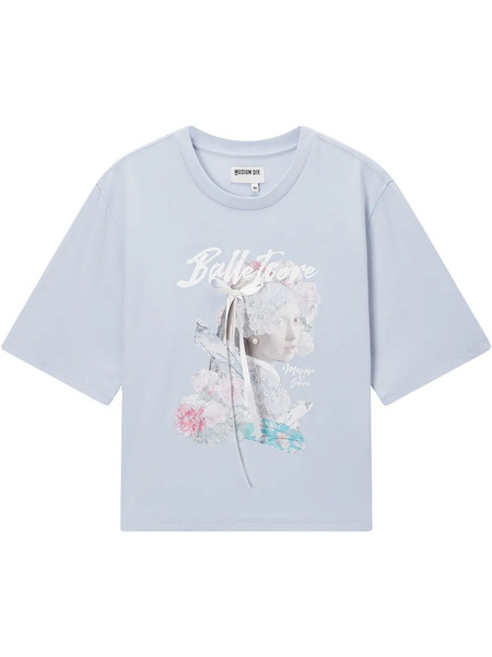  Musium Div. Cotton T-shirt - Blue 