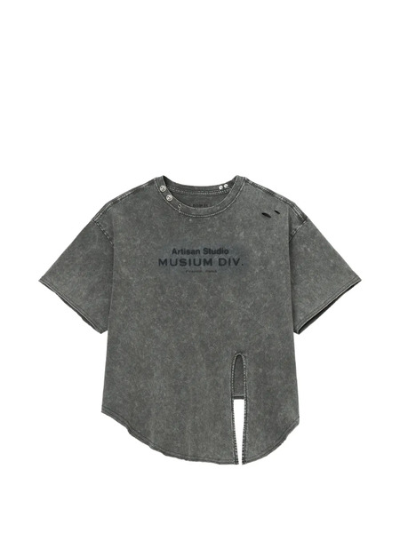  Musium Div. Distressed T-shirt - Grey 