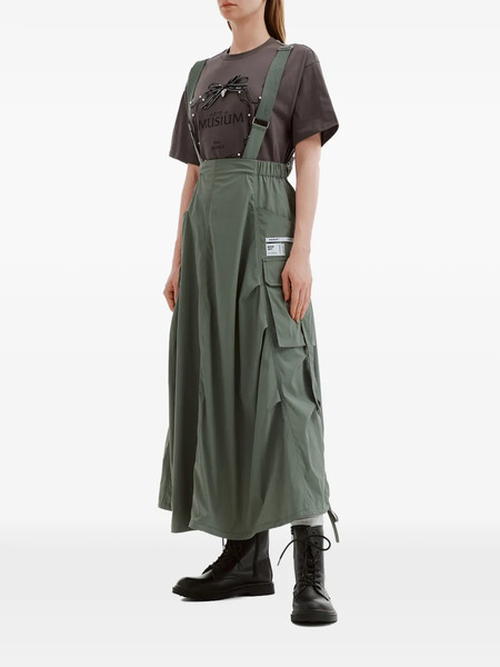  Musium Div. Flap-pocket Jumpsuit - Green 
