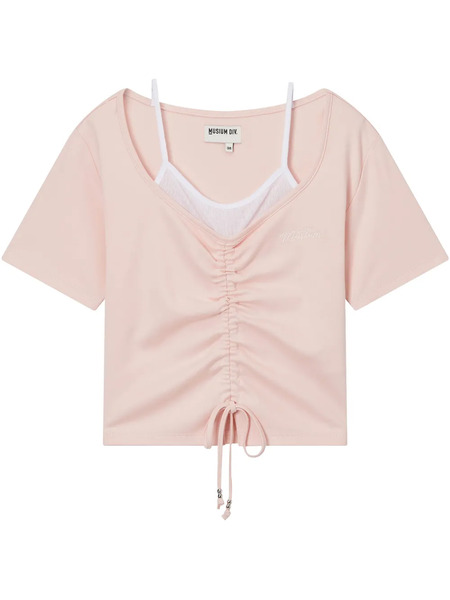  Musium Div. Layered T-shirt - Pink 