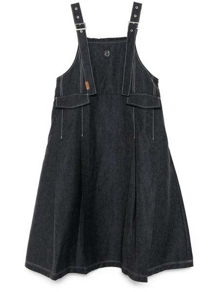  Musium Div. Logo Dress - Blue 