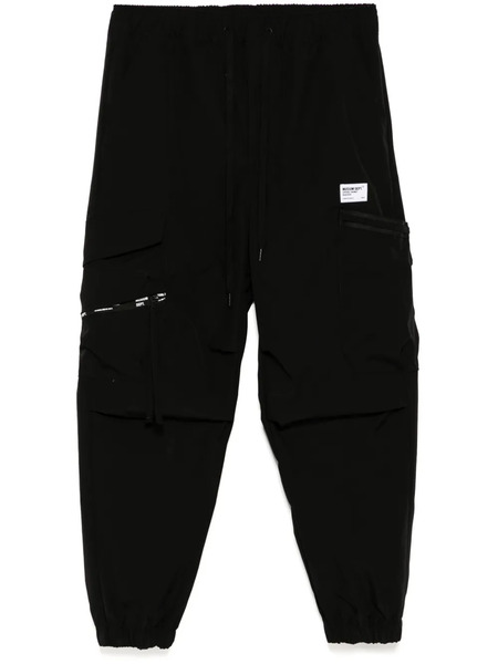  Musium Div. Logo-patch Trousers - Black 