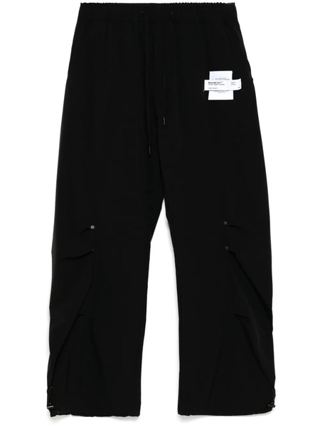  Musium Div. Logo-patch Trousers - Black 