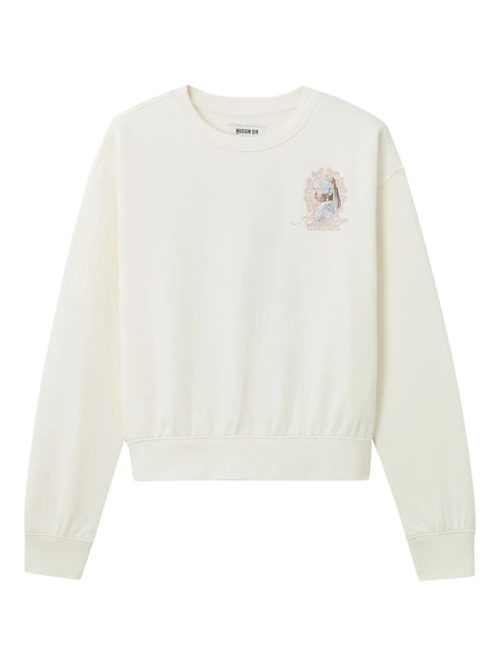  Musium Div. Pearl-embellishment Sweatshirt - White 