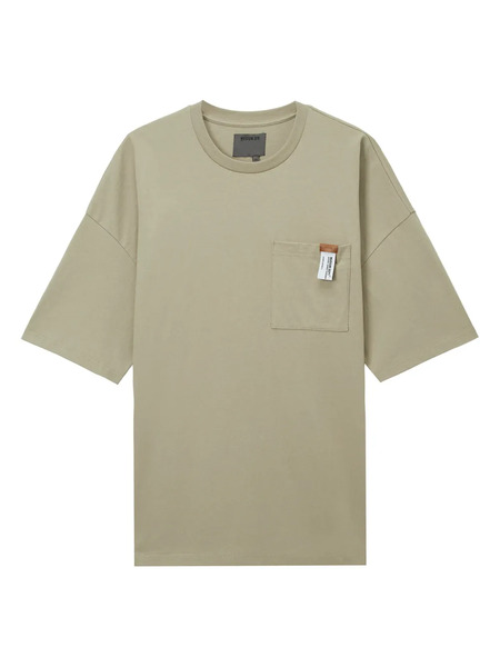  Musium Div. Pocket-detail Relaxed-fit T-shirt - Neutrals 