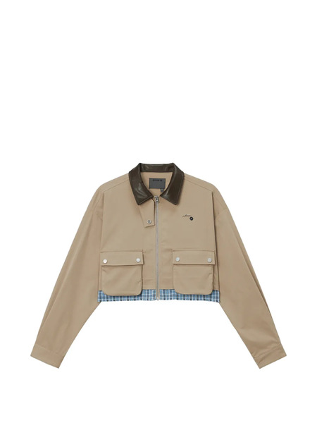  Musium Div. Zip-up Jacket - Neutrals 