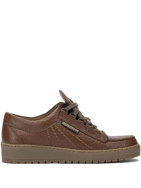  Musto Textured Lace-up Sneakers - Brown 