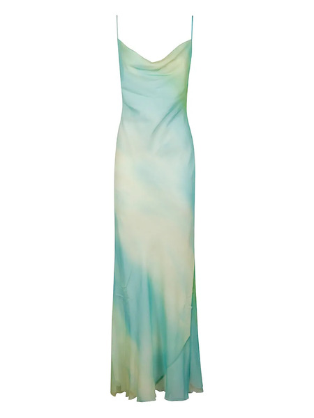  Mvp Wardrobe Cowl-neck Maxi Dress - Green 