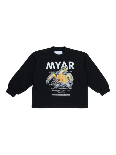  Myar Cotton-blend Sweatshirt - Black 