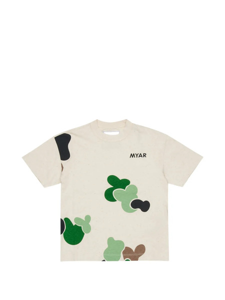  Myar Kids Graphic-print T-shirt - Neutrals 