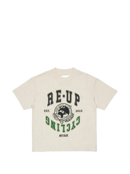  Myar Kids Slogan-print T-shirt - Neutrals 