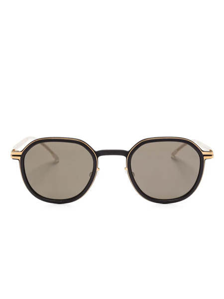  Mykita Birch Gold-detail Sunglasses - Black 