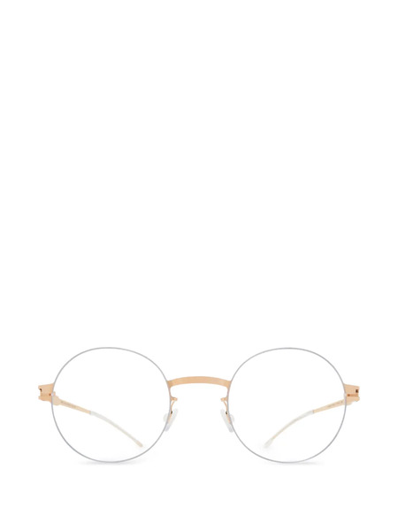 Mykita Lova Round-frame Glasses - Silver 
