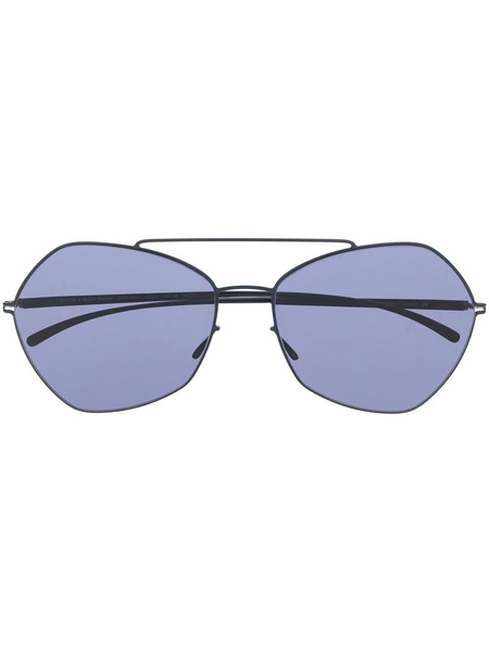  Mykita Round-frame Tinted Sunglasses - Blue 