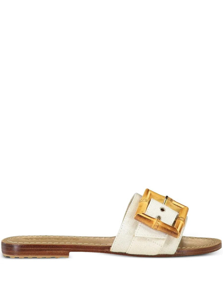  Mystique Tuscany Bamboo-buckle Sandals - Neutrals 