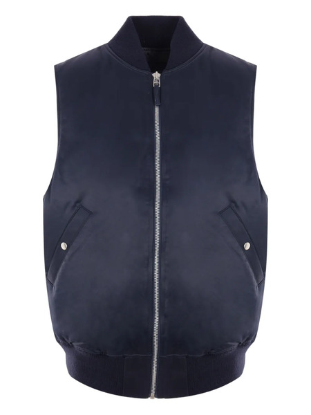  Mythinks Ribbed Zip-front Jacket - Blue 