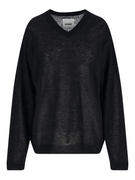  Mythinks V-neck Pullover - Black 