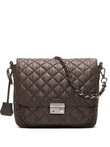  Mz Wallace Medium Crosby Lock Cross Body Bag - Brown 