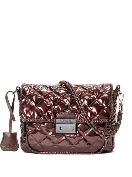  Mz Wallace Small Crosby Lock Cross Body Bag - Red 
