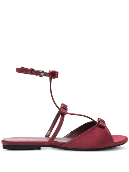  Nº21 Bow-detail Ankle-strap Sandals - Pink 